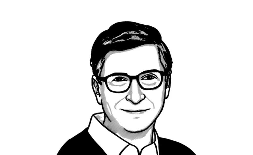 ilustración- de- Bill- Gates-cofundador-Microsoft